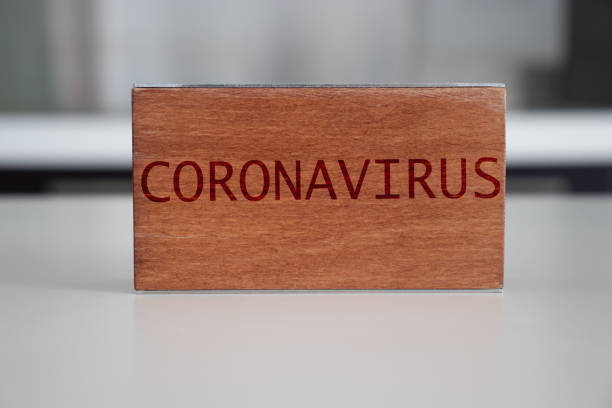 istock Coronavirus word at wooden block. Coronavirus text. 1213226521