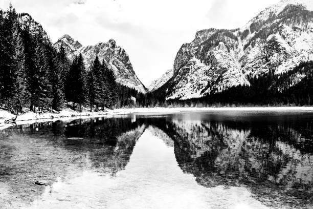 istock the lake of Dobbiaco one 1213228242