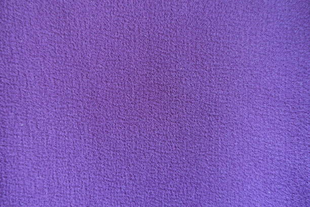 istock Top view of simple purple polyester fabric 1213231065