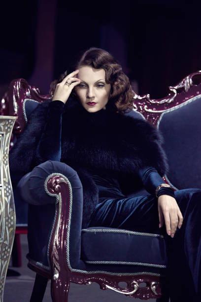 istock Beautiful woman as actress 1213238415
