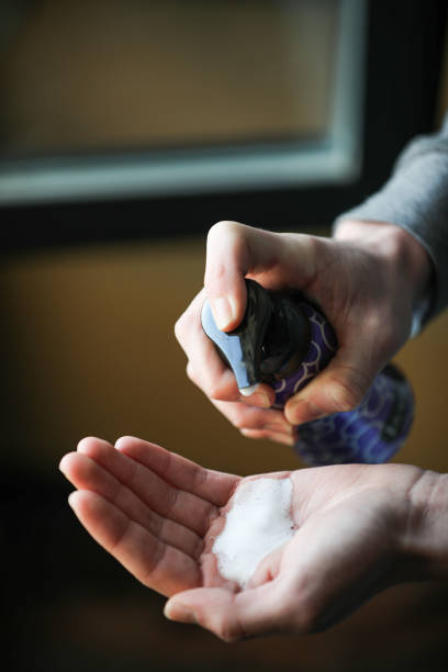 istock Washing Hands With Soap Against The Virus 1213239121