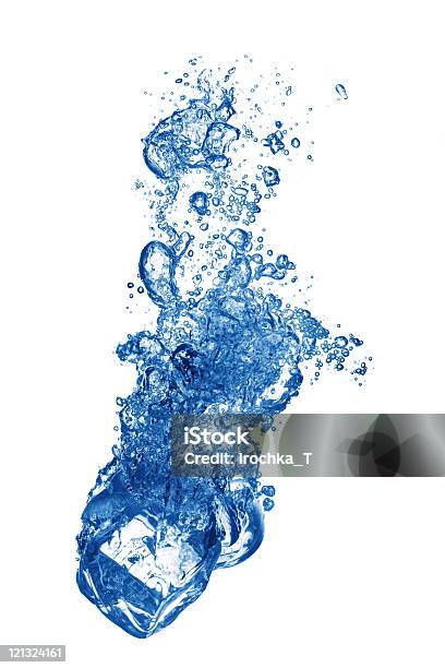 Ghiaccio - Fotografie stock e altre immagini di Acqua - Acqua, Alimentazione sana, Astratto