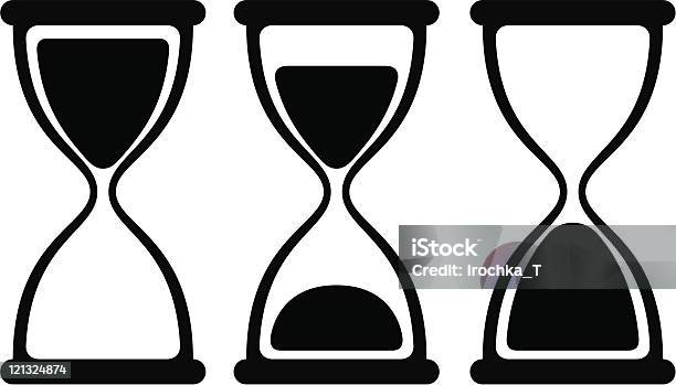 Песочные Часы — стоковая векторная графика и другие изображения на тему Песочные часы - Песочные часы, Векторная графика, Песок