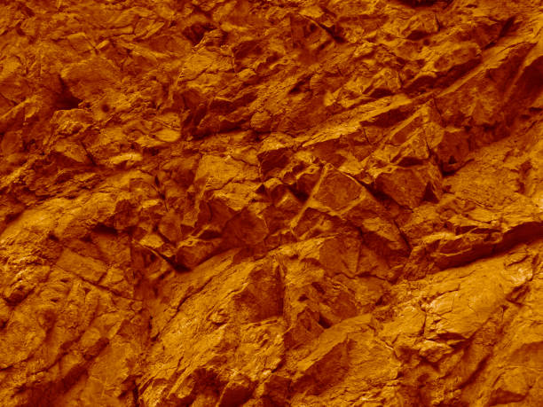 istock Red orange abstract background. Toned mountains texture. Close-up. 1213249432