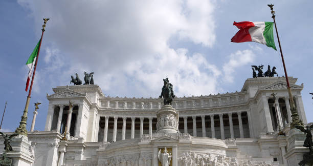 istock National Monument in Rome, Italy 1213250619