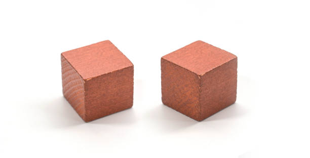 istock Wooden toy blocks on white background 1213255029