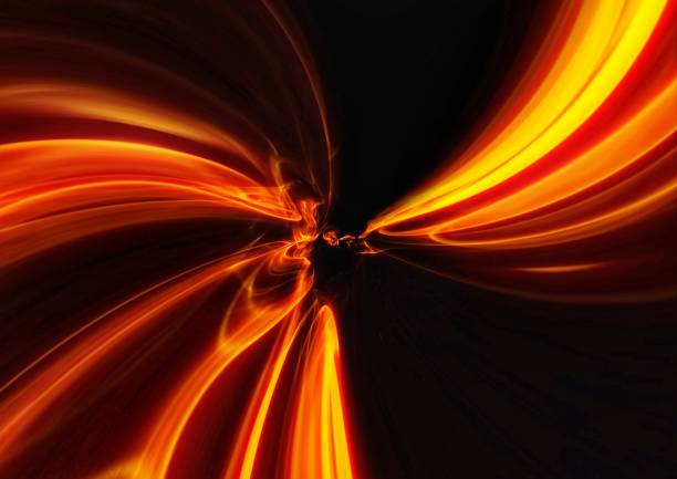istock Abstract background of flames illuminating the dark 1213268704