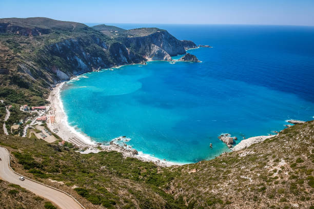 istock Petani beach at Kefalonia Island 1213270403