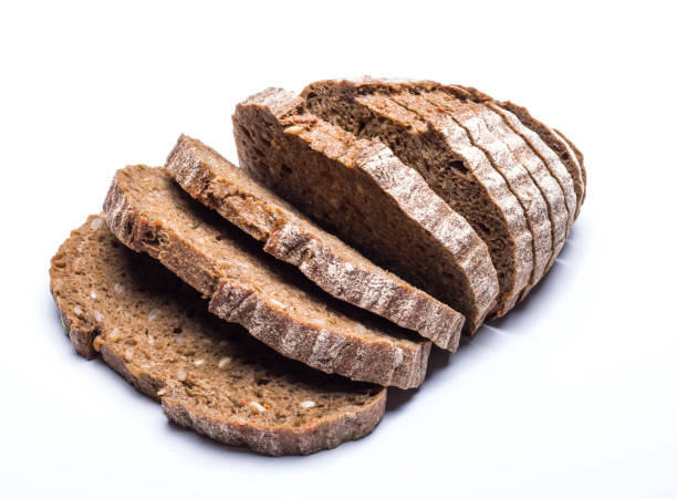 istock slices of black whole grain farm bread on a white background 1213278023