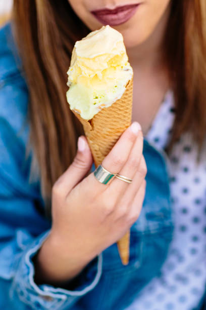 istock Eating ice cream can lead to overweight 1213279782