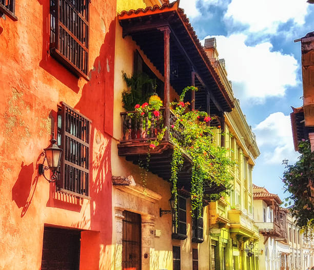 istock Cartagena colonial buildings 1213282642