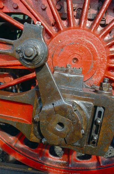 istock Steam locomotive mechanics 1213291071