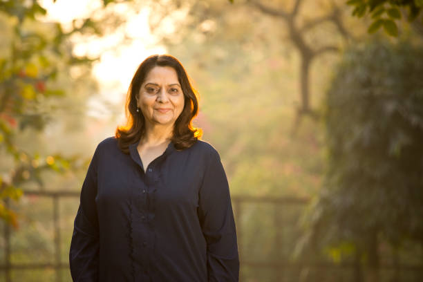 istock Senior woman at park 1213297654