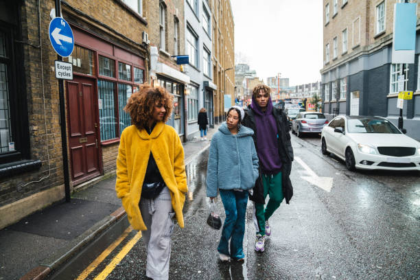 istock Hip friends walking in the city 1213297855