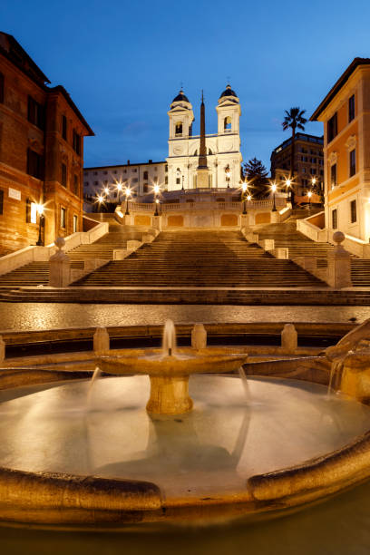istock Spanish steps in Rome, Italy 1213300315