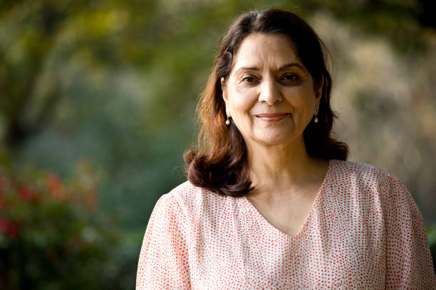 istock Senior woman looking at camera 1213300878