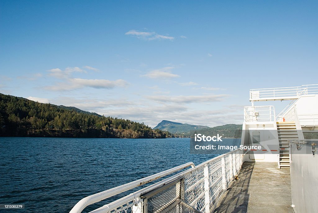 Ferry journey to Salt Spring Island, British Columbia  Ferry Stock Photo