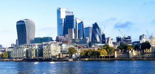 istock Office Buildings at Central London 1213303517