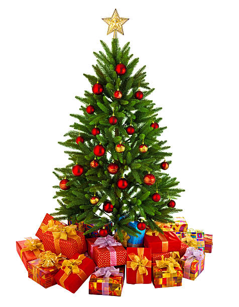 istock Christmas Tree and Gifts 121331582