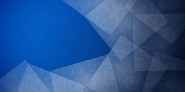 istock Blue abstract background with texture and layers of light blue squares on black background in modern geometric layers 1213321558