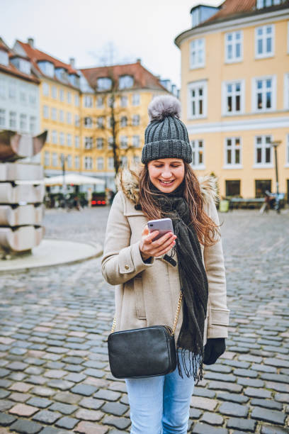 istock Wherever she goes her social network goes with 1213323030