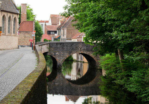istock Canal Bridge, Bruges 1213328691