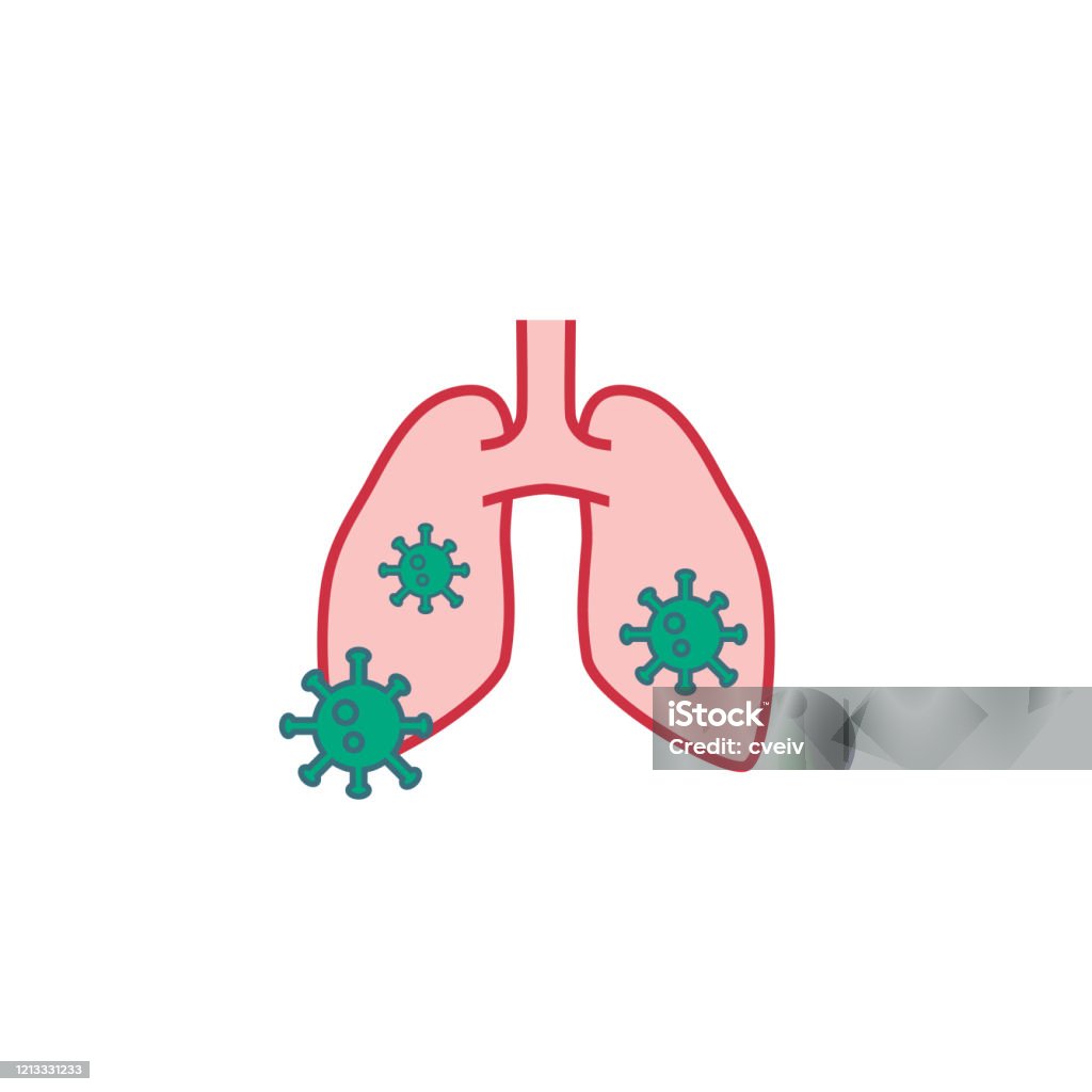 Ilustración de Pulmones Humanos Con Coronavirus Coloridos Dibujos Animados  Vectoriales y más Vectores Libres de Derechos de Equipo respiratorio -  iStock