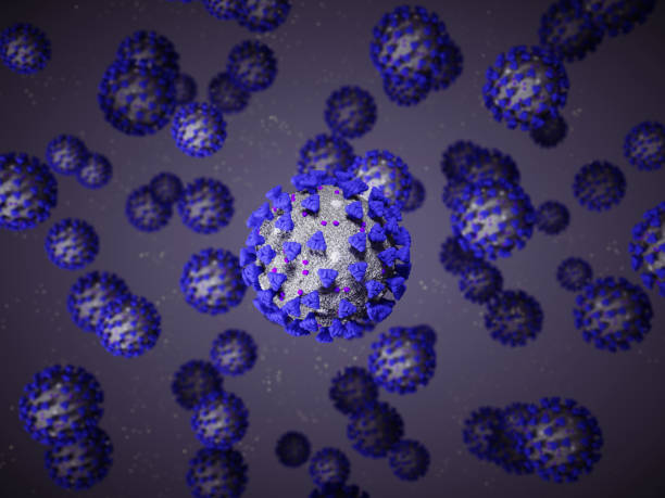 istock Coronavirus or Covid-19 cell pandemic virus. 3d render, 3d illustration 1213336703