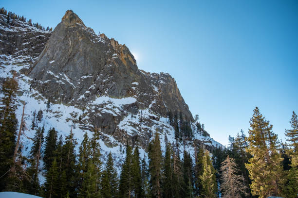 istock Snowy Peak in the Sequoias 1213349567