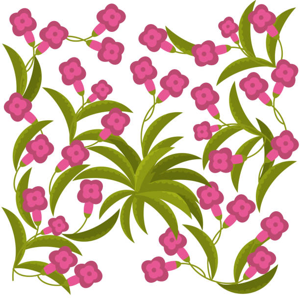 Ilustración de Escena De Dibujos Animados Con Hermosas Y Coloridas Flores Sobre Fondo Blanco y más Vectores Libres de Derechos de Alegre - iStock Ilustración de Escena De Dibujos Animados Con Hermosas Y Coloridas Flores Sobre Fondo Blanco y más Vectores Libres de Derechos de Alegre - iStock
