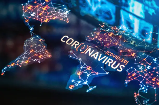 Photo of Coronavirus Outbreak on a World Map