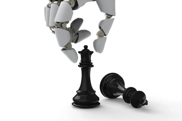 3d rendering King Laying Down, King chess piece laid down in defeat.