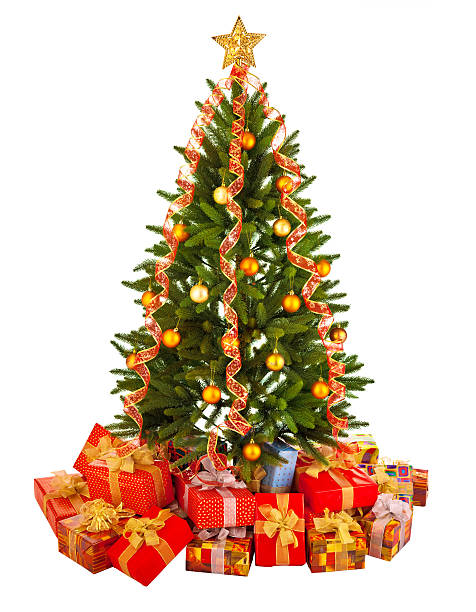istock Christmas Tree and Gifts 121335805
