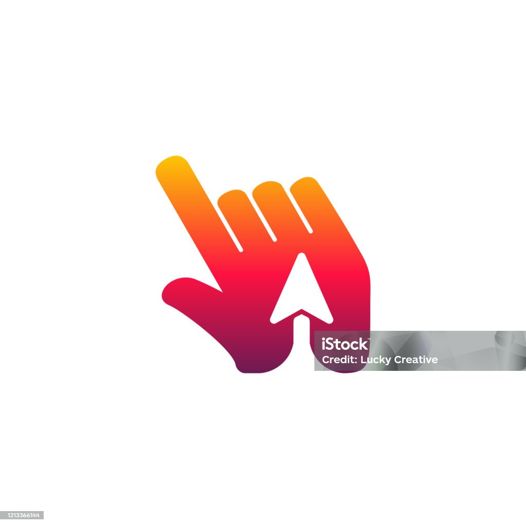 Fast Cursor Design Arrow Cursor Logo Designs Concept Vector Fast Cursor Logo Template ...