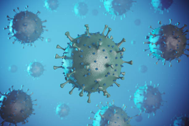 istock coronavirus in an abstract biological backgound 1213371926