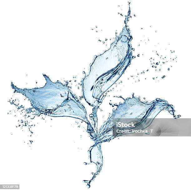 Water Splashing Stock Photo - Download Image Now - Drop, Abstract, Beauty In Nature