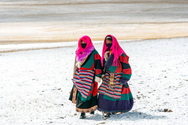 A beautiful picture of a Xizang girl