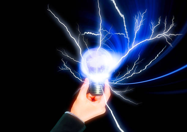 istock A glowing light bulb that illuminates the dark 1213401903
