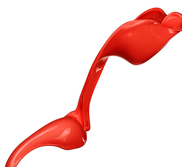 istock Isolated shot of paint splashing 121340463