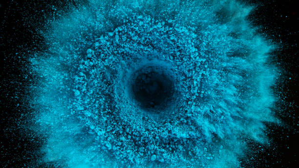 istock Coloured powder explosion on black background 1213431560