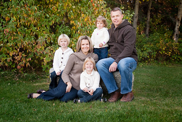 istock Cute, Young, Happy Family 121343158