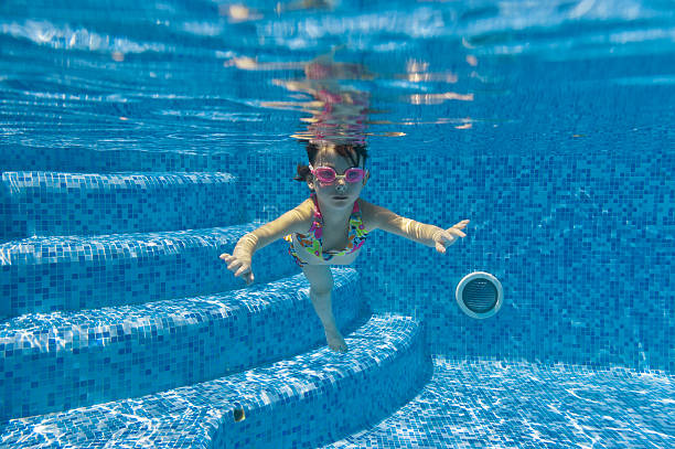 istock Underwater kid in swimming pool 121343259