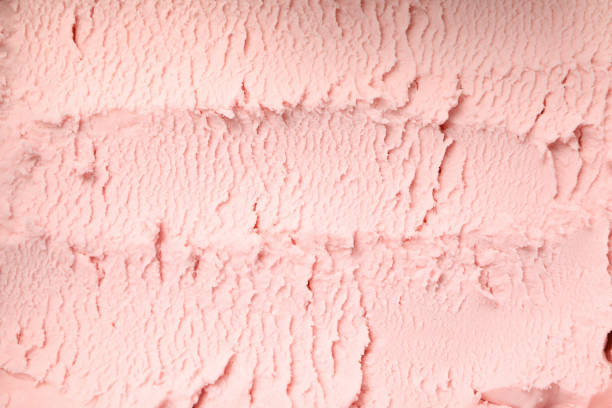 istock Pink ice cream textured background. Sweet food 1213432836
