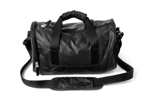 istock Sport bag isolated on the white background 1213434830