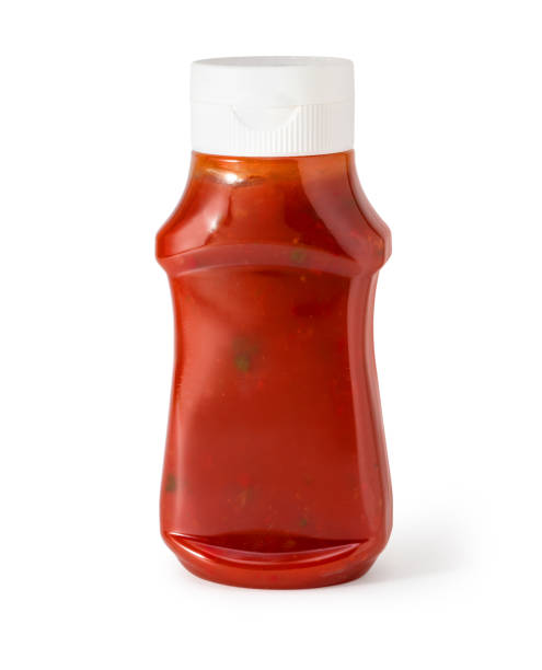 istock Bottle of ketchup isolated 1213434847