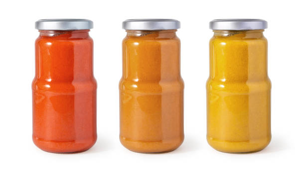 istock barbecue sauces in glass bottles 1213434895