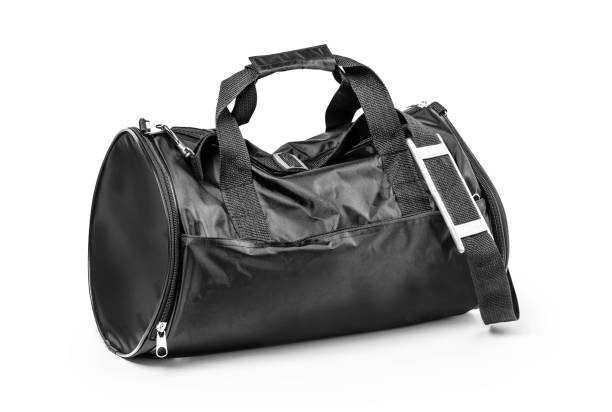 istock Sport bag isolated on the white background 1213435434