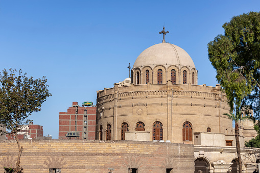 The Dome of Church of St. George in Coptic Cairo