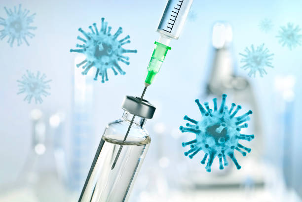 istock Corona virus and vaccine 1213444237