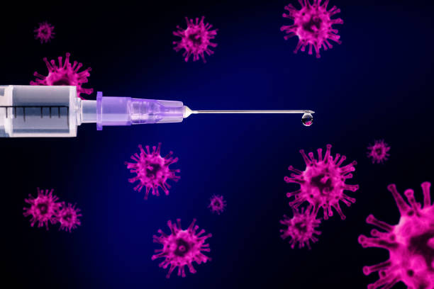 istock Syringe and Corona viruses 1213444325